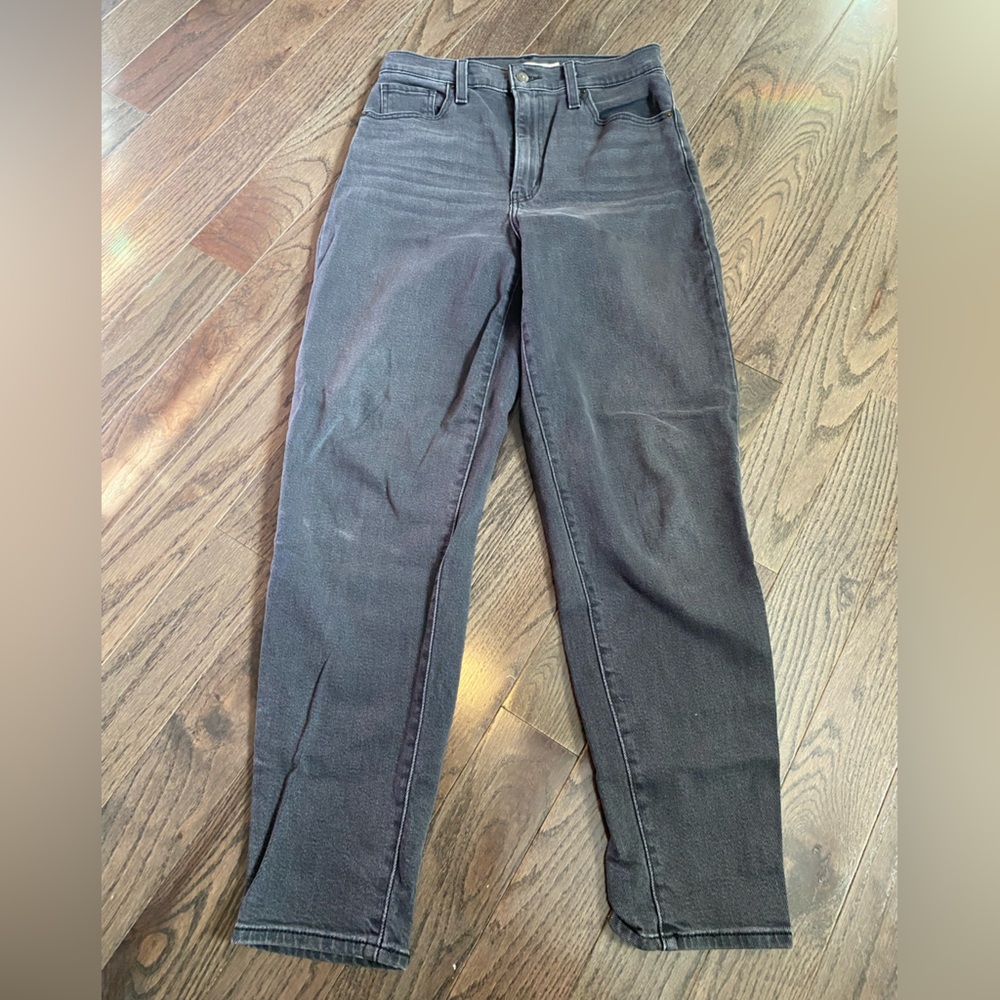 Levi's Black / Light Wash Denim Jeans